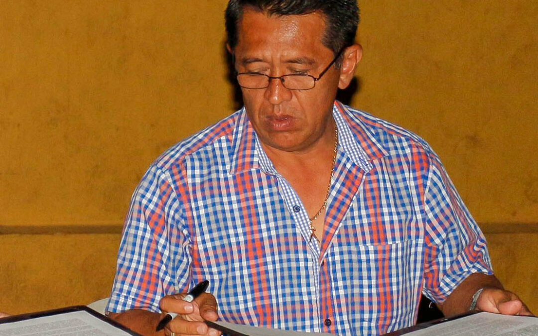 Francisco Medina Martín alcalde de Chichimilá.