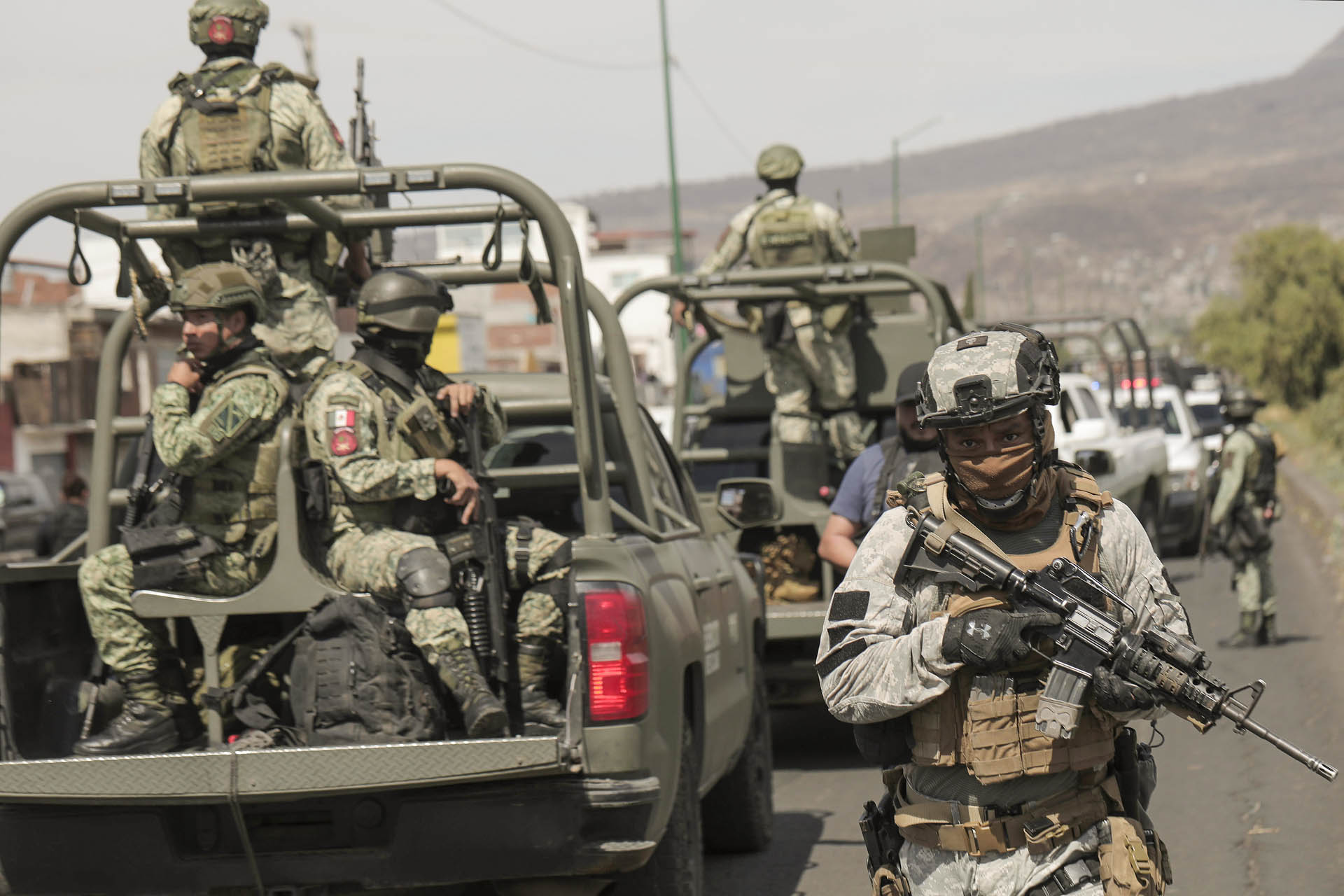 Ejército abate a 7 sicarios del CJN G en Michoacán