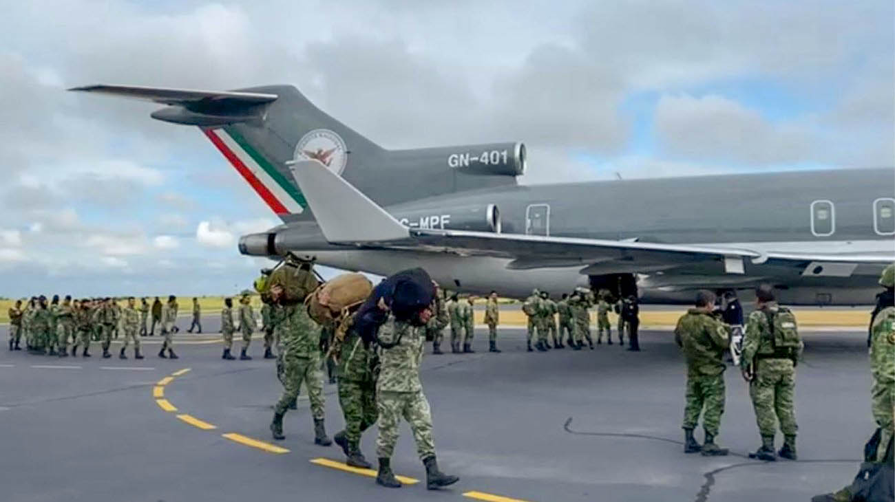 LLEGAN A NUEVO LAREDO ELEMENTOS DEL CUERPO DE FUERZAS ESPECIALES DEL EJÉRCITO