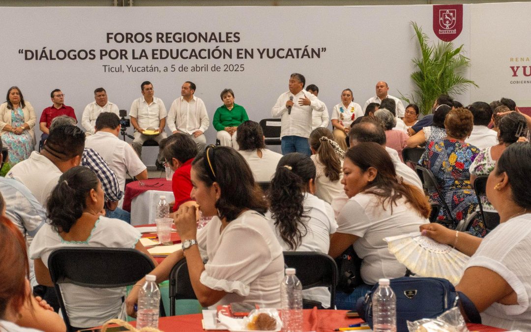 ABREN ESPACIOS DE DIÁLOGO EN FAVOR DEL MAGISTERIO YUCATECO