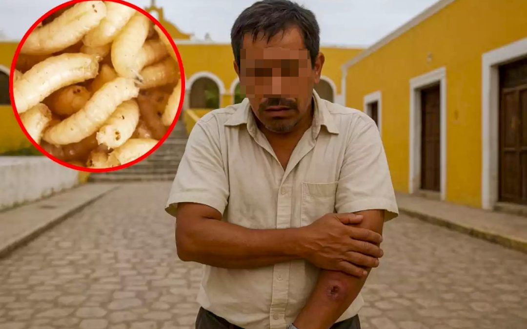 DETECTAN PRIMERA PERSONA INFECTADA POR GUSANO BARRENADOR EN YUCATÁN
