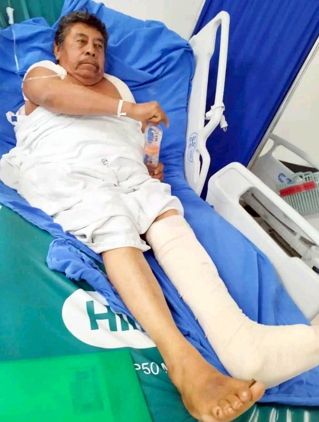 Elías Solís Blanco, campesino originario de Dziuché, falleció este sábado después de permanecer durante semanas hospitalizado en Chetumal.